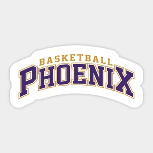 Phoenix Basketball Sticker